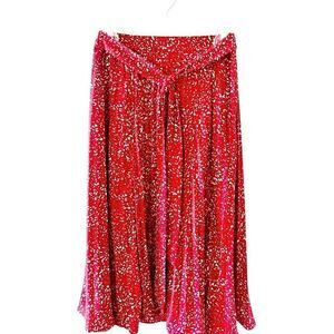 Ski s Are Blue pleated Maxi Skirt